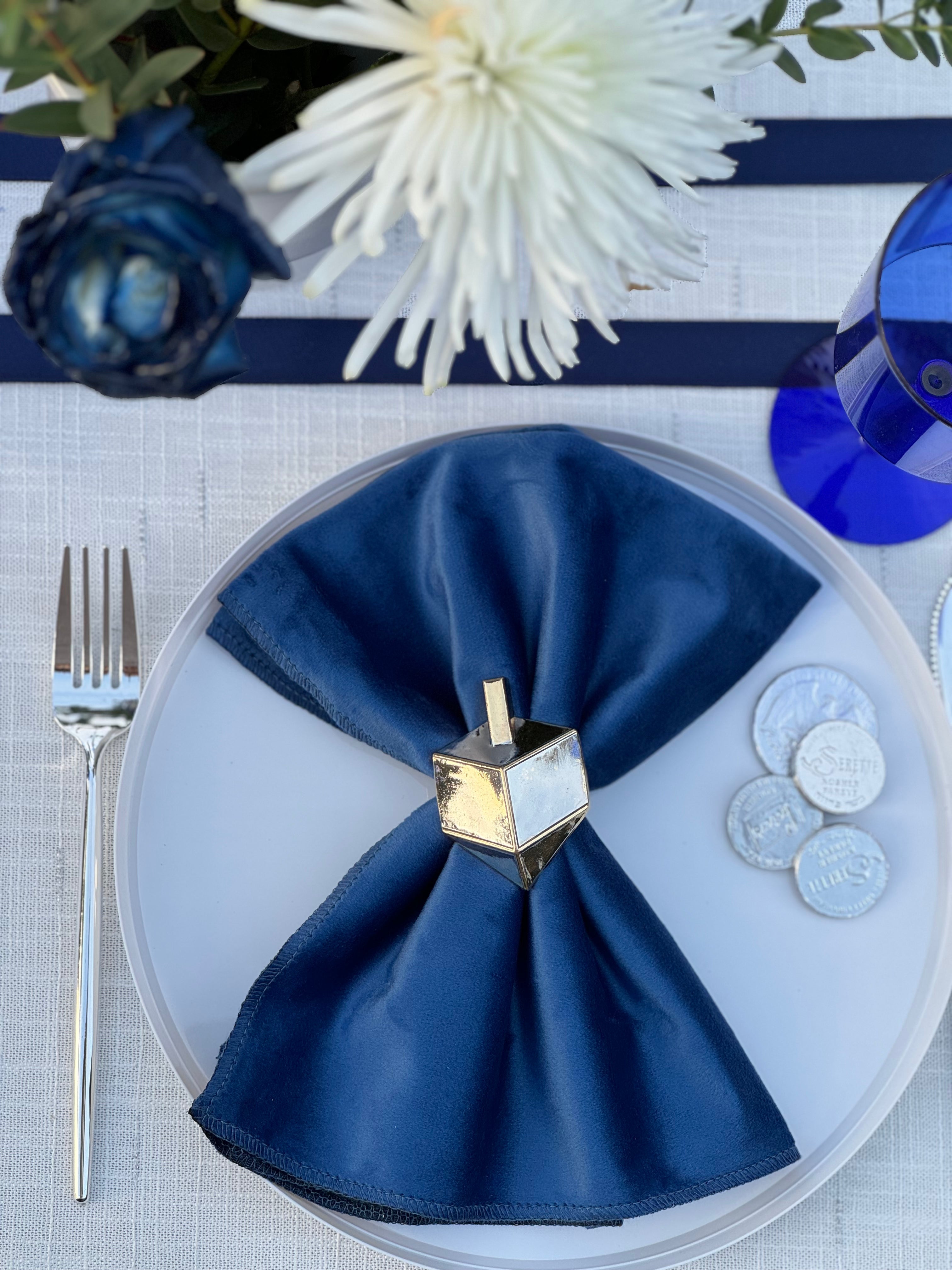 Dreidel Napkin Ring - Pack of 6