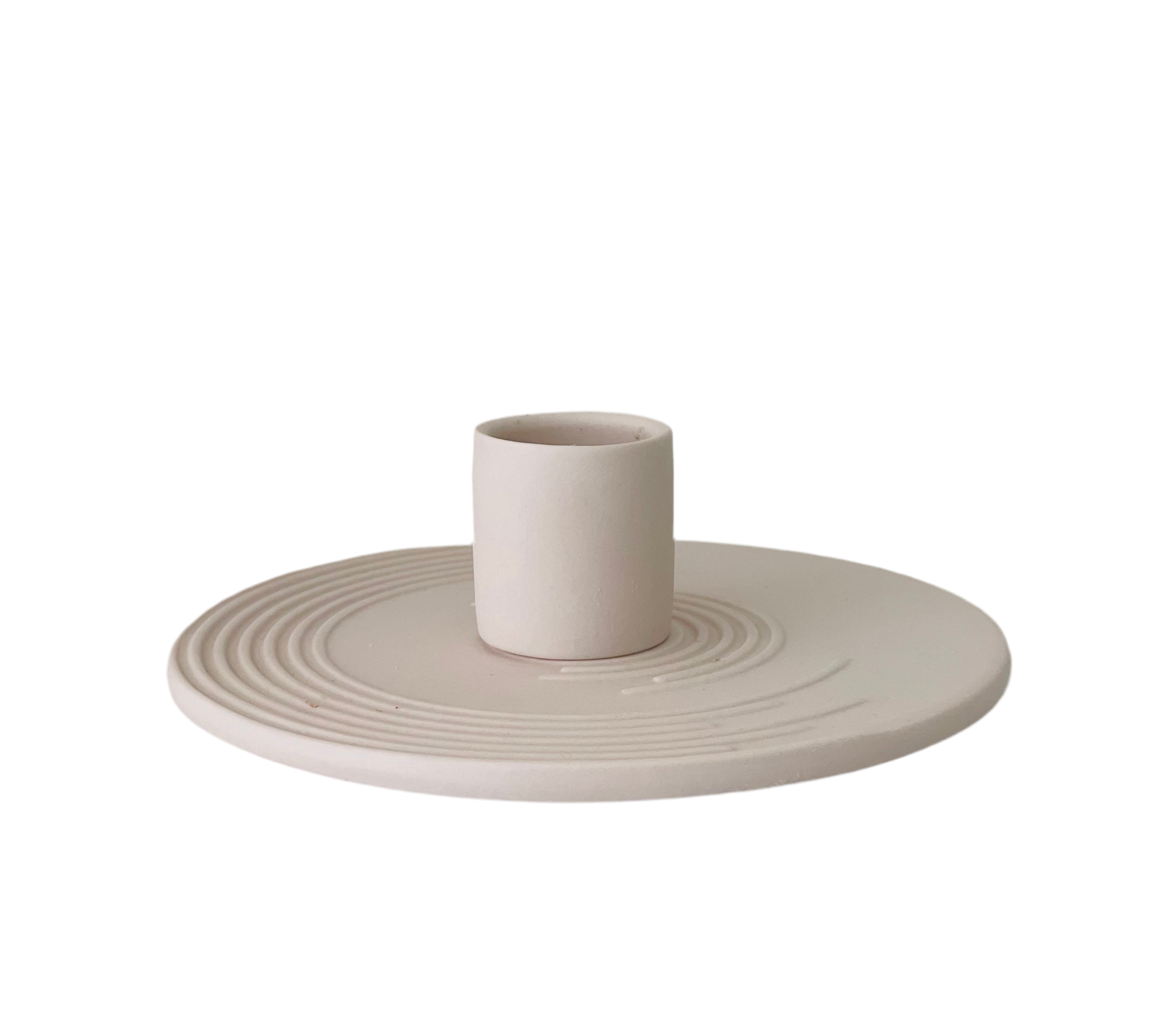 Ceramic Candle Holders - Set of 2