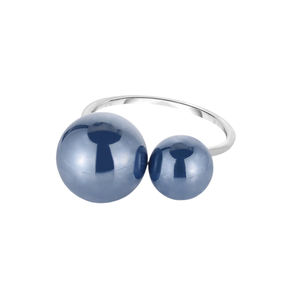 Pearl Ring - Set of 6 Variety of colors available